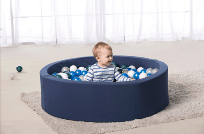 piscine baby bleu